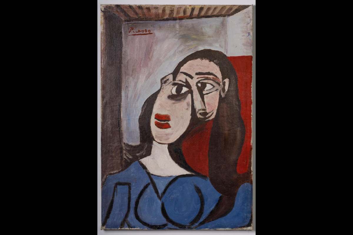 Il 'Buste de Femme Dora Maar', rimasto appeso per anni nel salotto della famiglia Lo Rosso